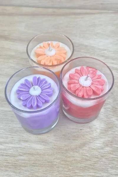 Luxury scented candle trio 🕯️